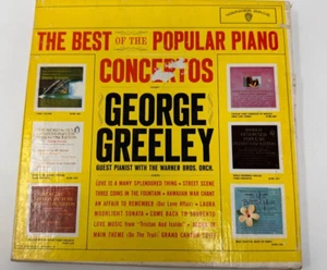 George Greeley Popular Piano Concertos 4 Tk 7 1/2 IPS Warner Bros WSQ-1410 Reel - Picture 1 of 4
