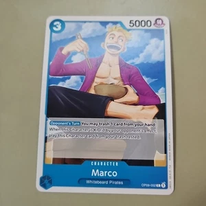 One Piece Marco (OP09-052/229) OP09 Emperors in the New World NM TCG CCG  - Picture 1 of 7