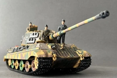 Fuerzas del Valor 1:32 Tanque Alemán King Tiger Segunda Guerra Mundial Diecast s.Pz.Abt. 503 + Wittmann Foto 1 de 4