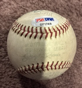 Baseball firmato gemelli del minnesota 1972 con asta adesiva Psa Carew Plus - Foto 1 di 8