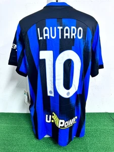 02 Inter Lautaro No Match Worn Issue Shirt Jersey Camiseta 2024/2025 - Picture 1 of 6