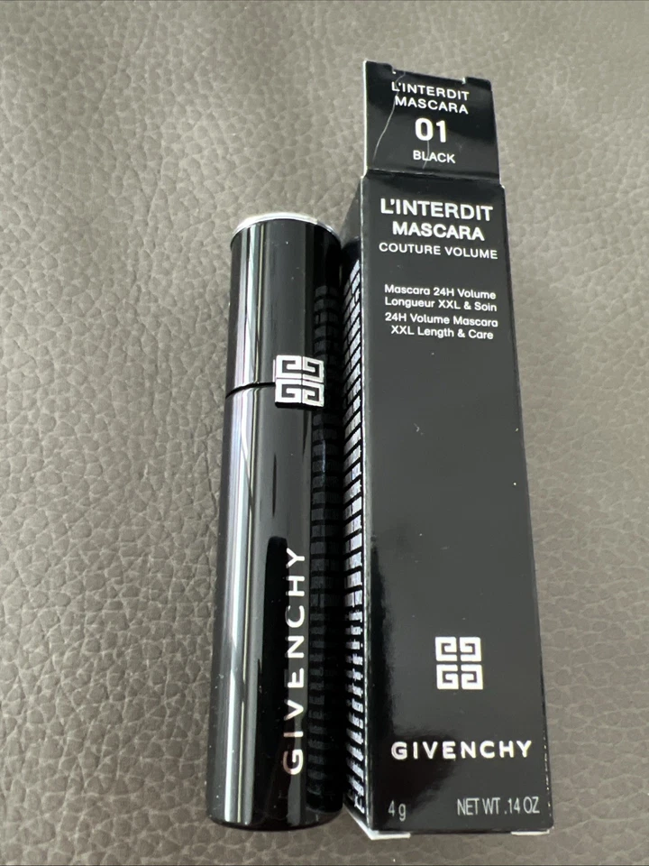 Máscara de pestañas Givenchy L'interdit 01 negra alta costura volumen 4g nueva con caja Foto 1 de 1