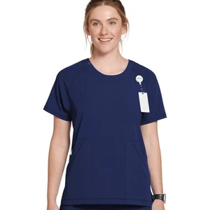 Jockey Women's Comfort Crew Scrub Top - Picture 1 of 29