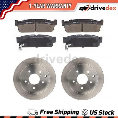 Rotores traseros pastillas de freno de cerámica para 1994 1995 1996 INFINITI Q45_DV Foto 1 de 4