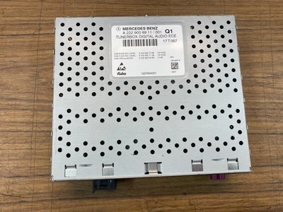 Módulo de control de audio caja sintonizador Mercedes Benz C200 W205 17 sedán A2229008911 Foto 1 de 4