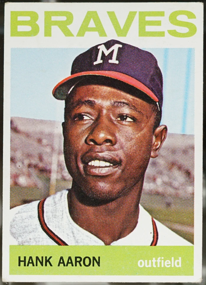 1964 Topps Baseball Hank Aaron #300 VG - Image 1 of 1
