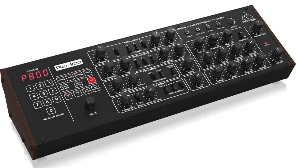 Behringer Pro 800 8-Voice Analog Polysynth, Sequential Circuits Recreation - Image 1 of 1