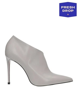 PVP €713 LE SILLA Botines de Cuero US6 UK3 EU36 Tacón Gris HECHOS A MANO en Italia Foto 1 de 4