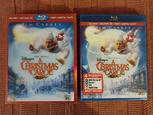 Disney's A Christmas Carol (Blu-ray 3D + Blu-Ray + DVD + Digital) NEW, Sealed - Picture 1 of 3