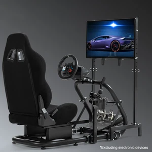 Hottoby Racing Simulator Cockpit Or Seat Fit Logitech G920 G923 Thrustmaster - Picture 1 of 97