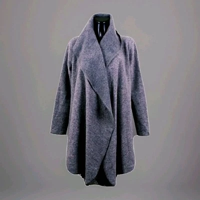 PAUL CASTELLOE LONDON Giacca/Cardigan Donna Collo Sciallato LANA COTTA Grigio U - Immagine 1 di 4