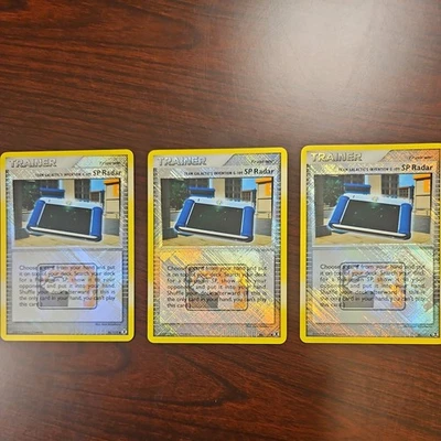 Pokemon Team Galactic's Invention G-109 SP Radar 96/111 Player Rewards x 3 NM - Image 1 of 4