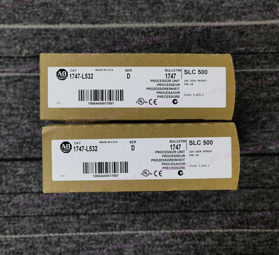 PLC Processor Unit Module 1747L532 New Factory Sealed 1747-L532 / D SLC 500 - Изображение 1 из 1
