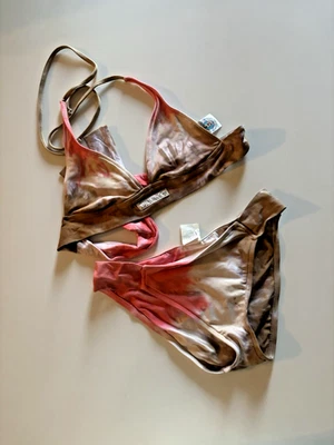 Lucky brand  Tie-Dye Bikini Top and Bottom Set Size Large - Image 1 of 4