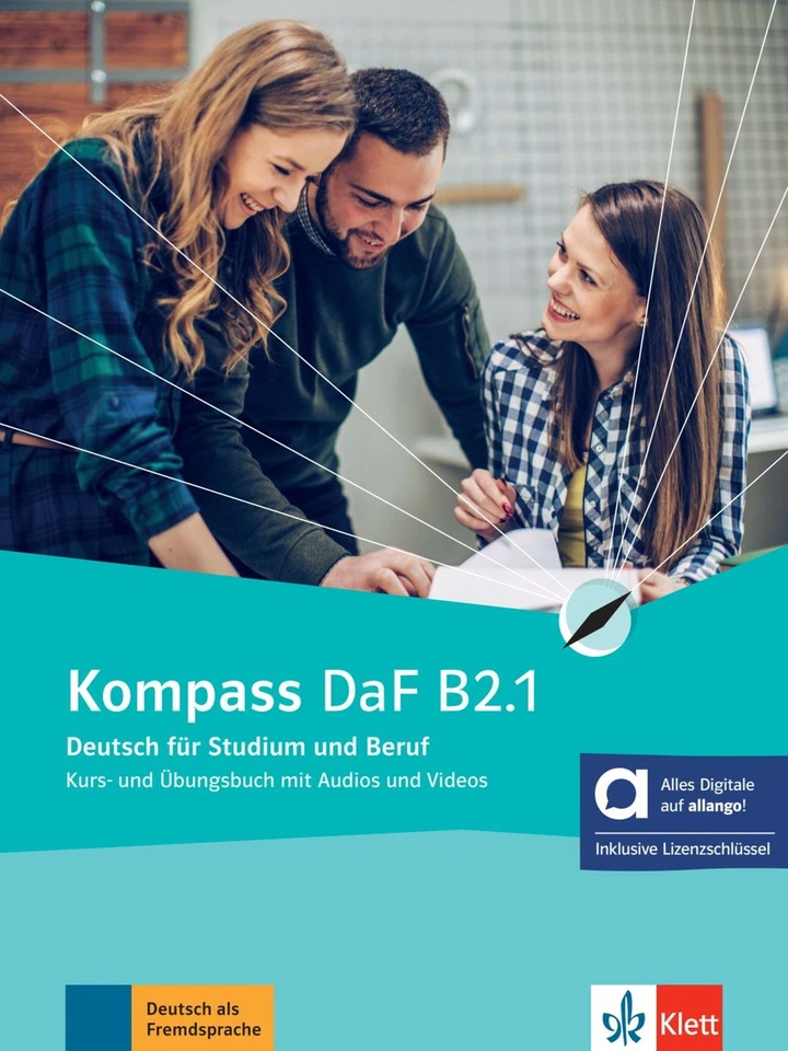 Kompass daf b2.1, libro del alumno y de ejercicios edicion hibrida allango - Imagen 1 de 1