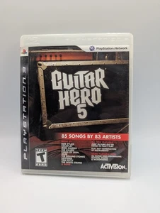 Guitar Hero 5 (Sony PlayStation 3, PS3) Complete CIB  - Picture 1 of 3