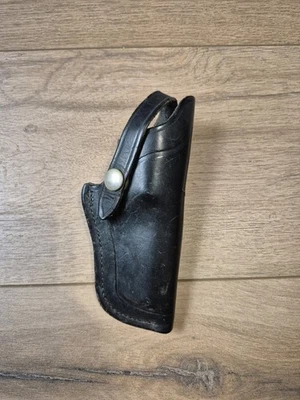 Funda de cuero negra vintage Smith & Wesson 2S Foto 1 de 4