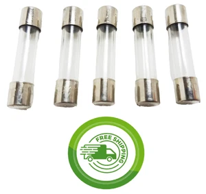 (5x) 3A - 250V - 3AG - Fusibile in vetro ad azione rapida - 1/4" x 1-1/4", 74-6FG3A - NUOVO - Foto 1 di 1