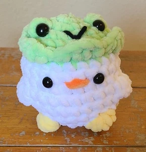Crochet Chic con Sombrero de Rana Peluche Pascua Chic Sombrero de Rana - Imagen 1 de 8