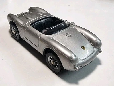 Maisto Silver 1955 Porsche 550 A Spyder  1/64 Diecast/Plastic HTF - Image 1 of 4