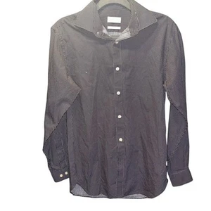 Michael Kors Men's Slim Fit Polka Dot Button Down Shirt, Long Sleeve 32/33 Med. - Picture 1 of 6