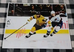 Brandon Saad Signed Las Vegas Golden Knights 8x10 Photo  - Picture 1 of 1