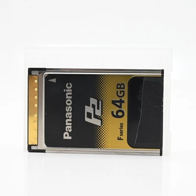 Panasonic P2 64GB F-Series Solid State Flash Memory Card #443 - Image 1 of 4
