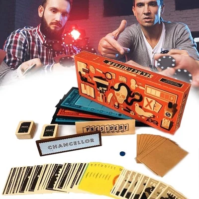 Brettspiel SECRET HITLER Hitler-Spiele Strategiespiel Familie Puzzle Kartenspiel - Bild 1 von 4