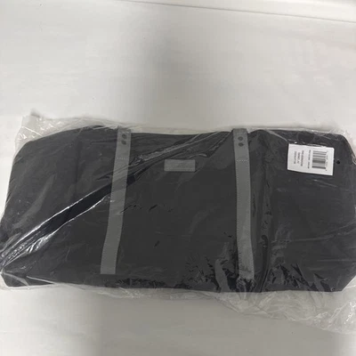 BELLA RUSSO 24” Bolso de Lona para Fin de Semana Bolsa de Viaje Gimnasio Negro/Gris Nuevo con Etiquetas Foto 1 de 4