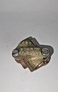 Burndy QPX3428 Kupfer Split Bolt Parallel Clamp Connector 250-500MCM 1STR-4/0 - Bild 1 von 2