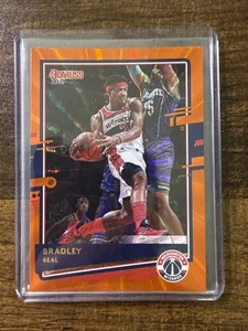 Bradley Beal ORANGE HOLO LASER 2020-21 Panini Donruss #194 Wizards (SP) - Picture 1 of 10