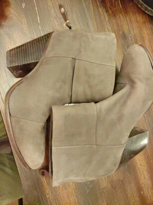  Rag & Bone Women's Ankle Boot In Grey Suede Size 41 Eu Us 11 - Image 1 of 4