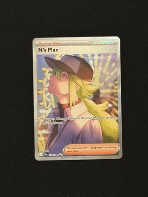 N's Plan 170/86 Special Illustration Rare Pokémon TCG Black Bolt - Bild 1 von 2