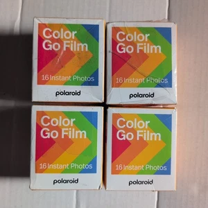 Pellicola Polaroid Color Go confezione doppia 16 foto istantanee lotto di 4 nuove con scatola - Foto 1 di 3