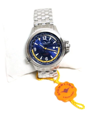 Stührling часы оригинальный Voyager 285 автоматический 48 мм авиатор автоматические часы - Изображение 1 из 4