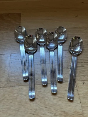 OXFORD HALL SAN Remo  LOT OF 6 Teaspoons - Image 1 of 2
