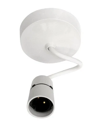 Pendent light fitting with Ceiling rose BC Lamp Holder& Wire 6 inch Cable - Image 1 of 3