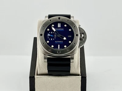 Panerai Luminor Submersible BMG-TECH PAM00692 PAM 692 47mm Blue Dial Titanium - Image 1 of 4