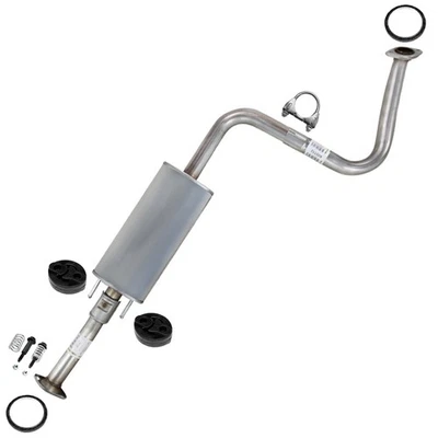 Resonador de escape de acero inoxidable con suspensión se adapta a: Nissan Sentra 2007-2012 2,0 L Foto 1 de 4