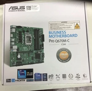 ASUS Business Motherboard Pro Q670MC CSM NEW - Bild 1 von 2