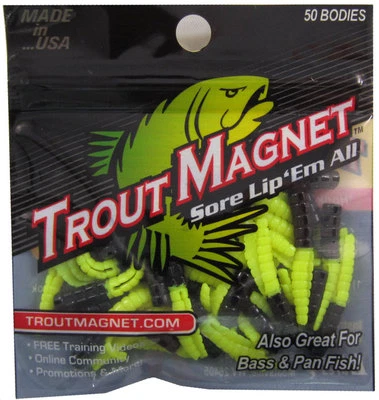 NEW Trout Magnet 50 Pc. TM Body Pack