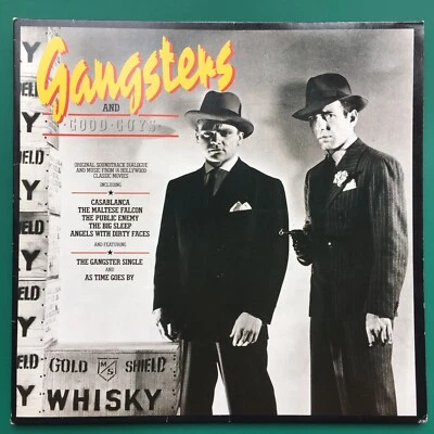 Bogart • Cagney GANGSTERS & GOOD GUYS Film Soundtrack Dialogue LP Maltese Falcon - Image 1 of 4