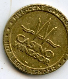 5 Cent Casino Slot Token: Casino Windsor - Picture 1 of 2