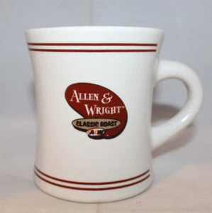 Allen & Wright A&W Classic Roast Ceramic Restaurant Coffee Mug Cup Anfora (B) - Imagen 1 de 12