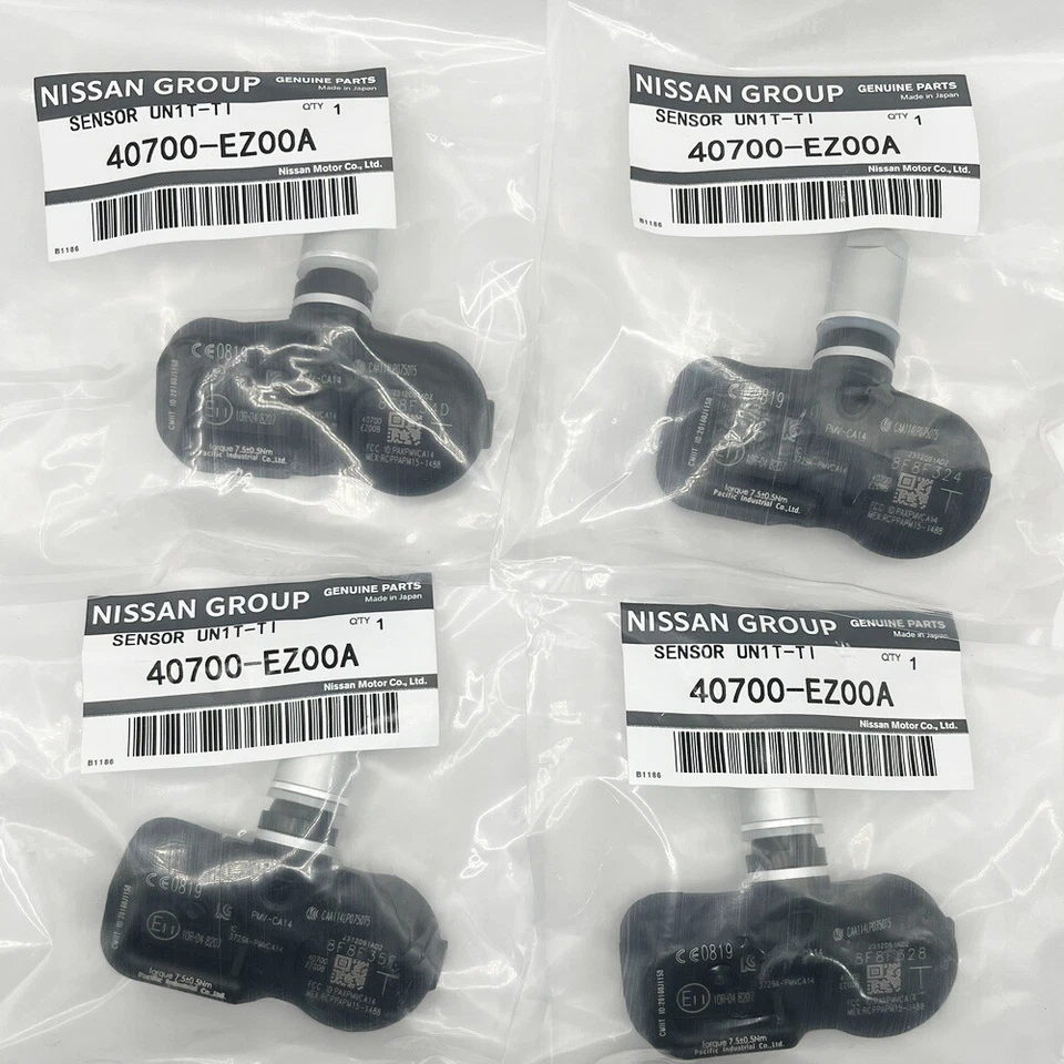 4Pcs New 40700-EZ00A Tire Pressure Sensor for Nissan Titan XD 16-21 433Mhz TPMS - Image 1 of 4