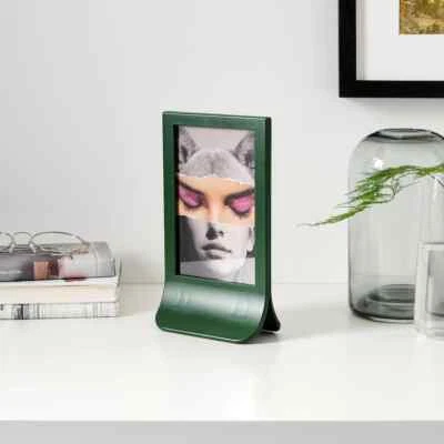 Nuevo marco de pie verde IKEA FIESTAD fiesta/boda/decoración del hogar--doble lado Foto 1 de 4