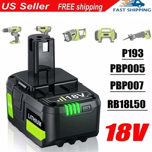 For Ryobi ONE 18V Batteries PBP005 Lithium-Ion 8.0 Ah Battery P108 P103 P102 - Picture 1 of 12
