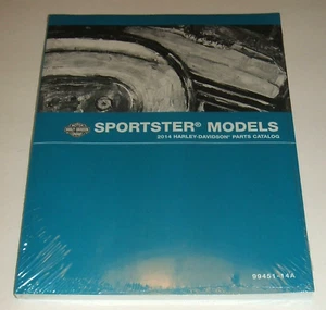 Harley 2014 Sportster Parts Manual 883 1200 Xl Forty Eight Iron 883 Superlow - Picture 1 of 2