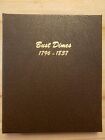 Dansco Album Bust Dimes #6121 1796-1837 No coins