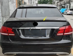 ABS Fiber Rear Spoiler A Wing For 2010-2016 Mercedes Benz E-Class W212 E63 Sedan - Picture 1 of 3